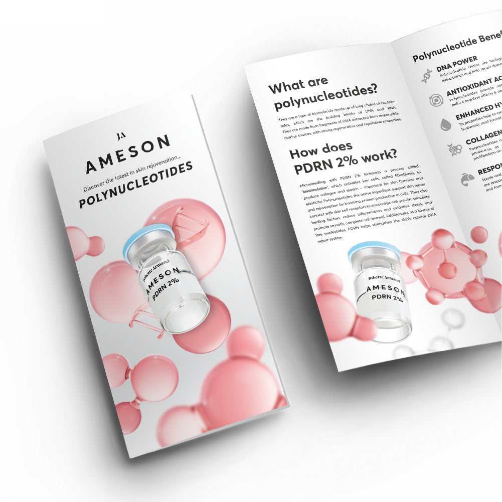 AMESON PDRN 2% Treatment Flyers (100 pack)