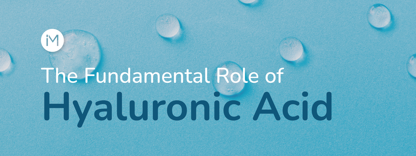 The Fundamental Role of Hyaluronic Acid