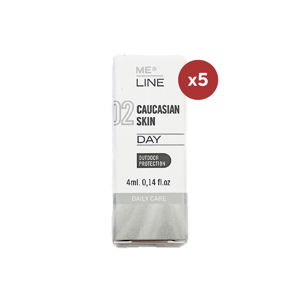 MELINE 02 Caucasian Skin DAY Samples (5 pack)