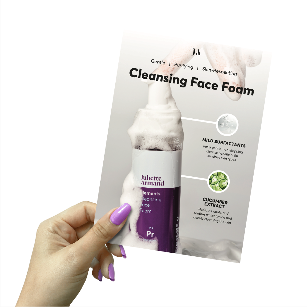 Cleansing Face Foam Retail Flyers (50 pack)