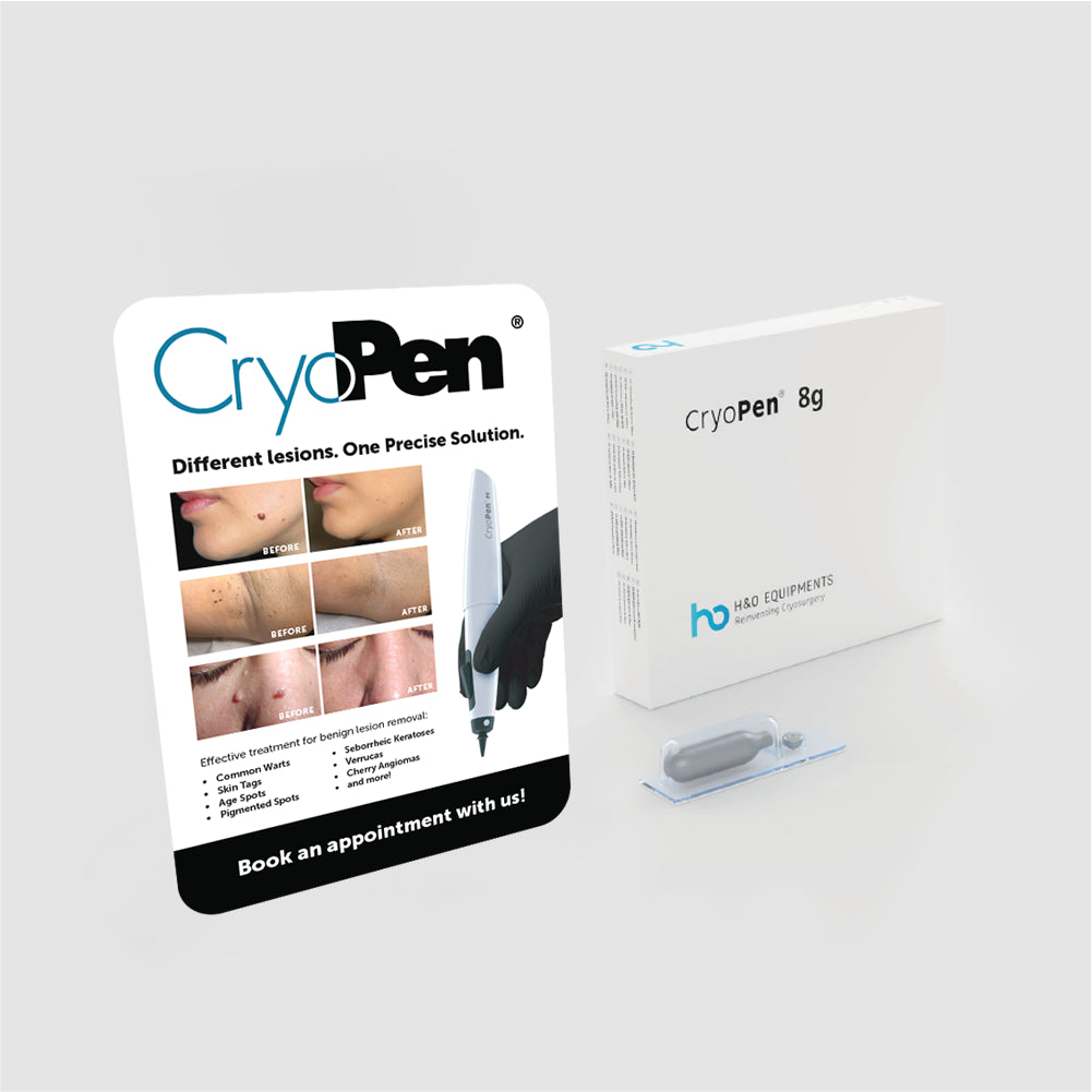 CryoPen® M Strut Card (A4) with Cartridges