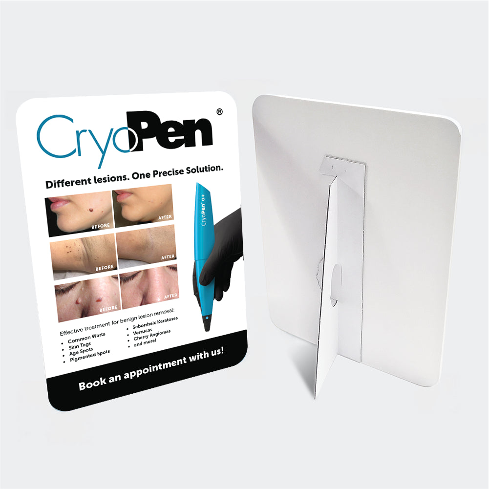 CryoPen® O+ Strut Card (A4) with Cartridges