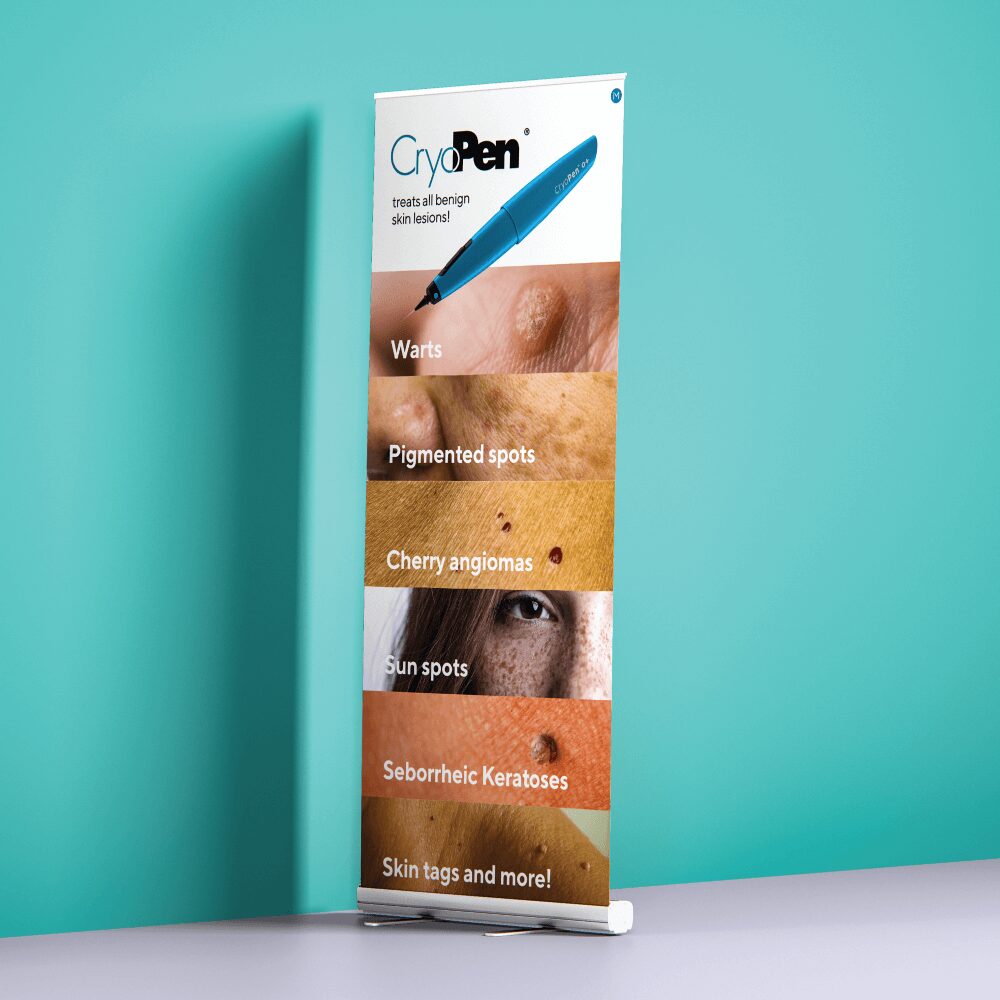 CRYOPEN ROLLER BANNER