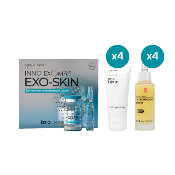 EXONINE DERMACODE 美容液 10本、キャップ１個セット Innoaesthetics Exosomes Microneedling Bundle - IvanMed