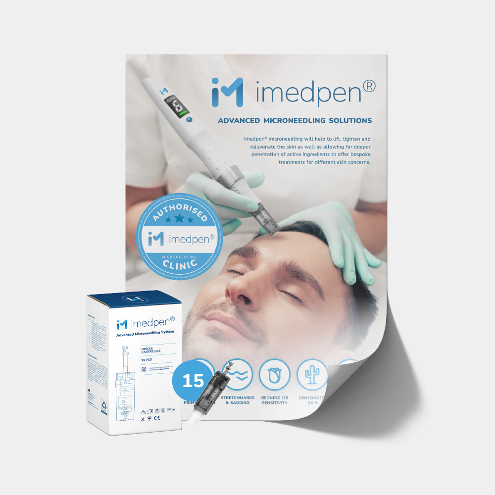 imedpen® Microneedling Poster (A3) with cartridges