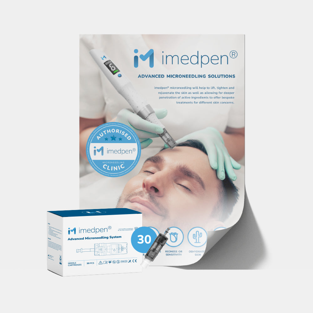imedpen® Microneedling Poster (A3) with cartridges