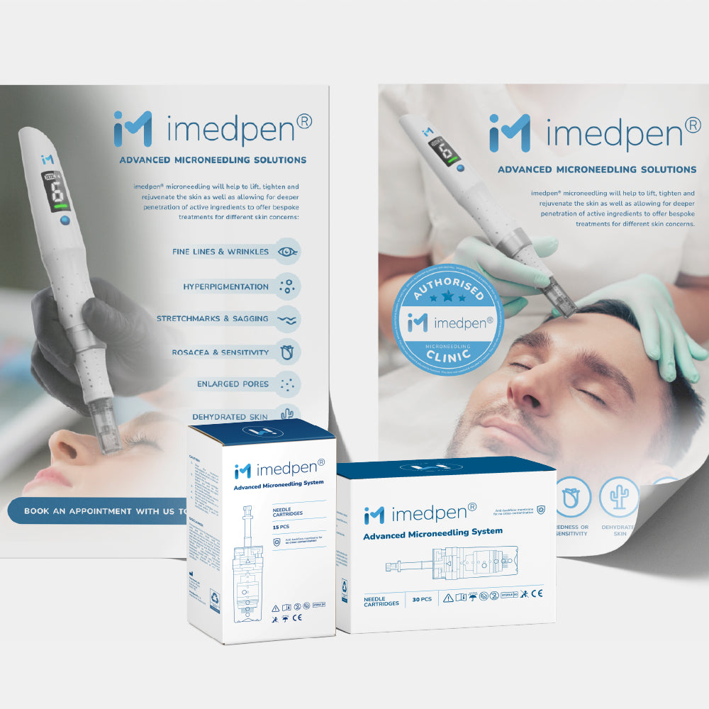 imedpen® Microneedling Poster (A3) with cartridges