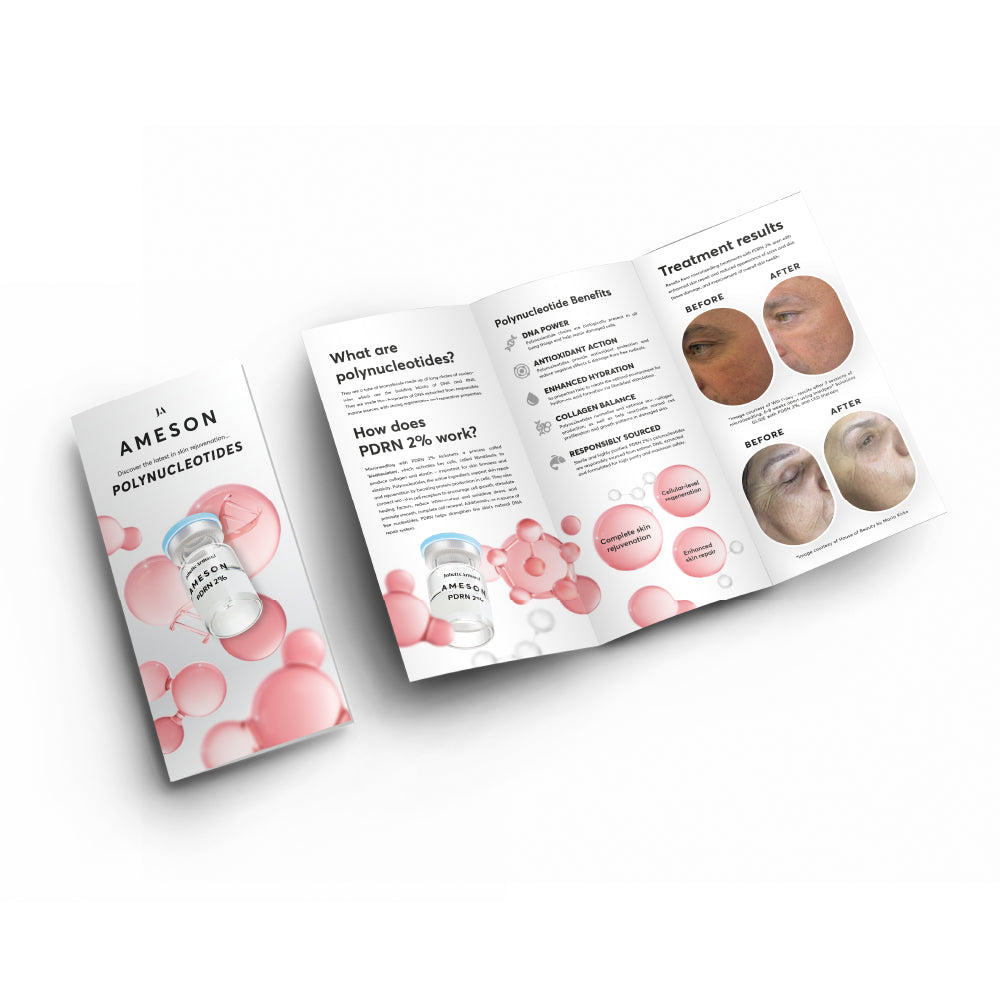 AMESON PDRN 2% Treatment Flyers (100 pack)