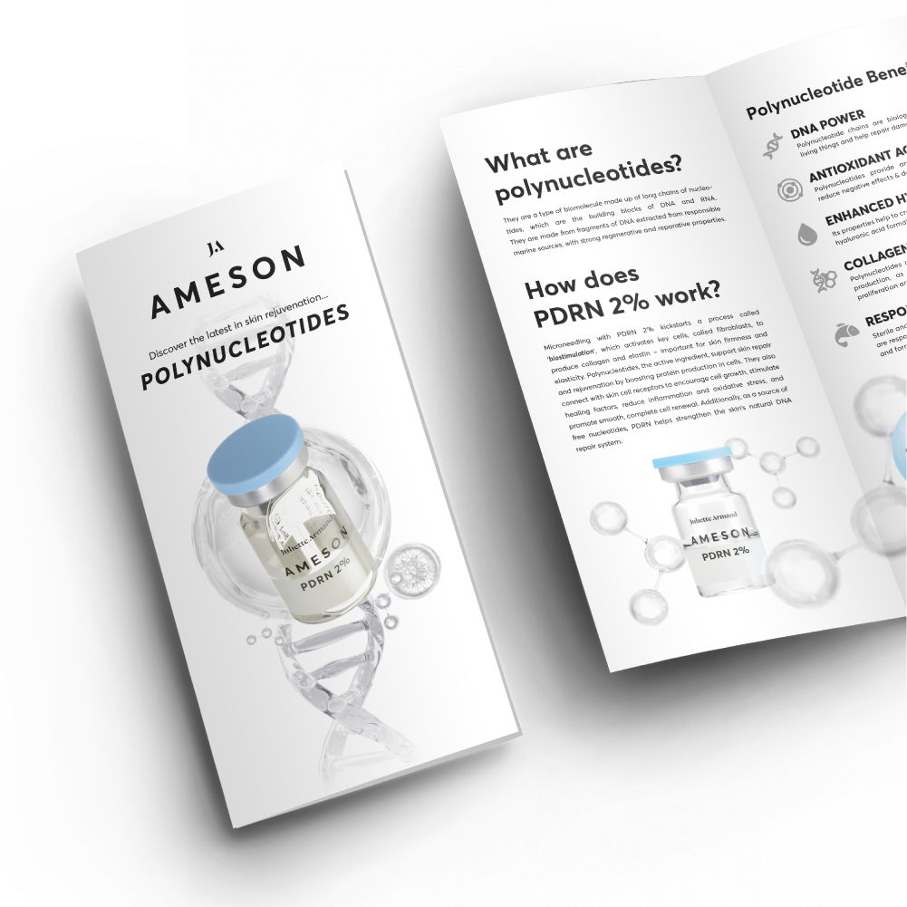 AMESON PDRN 2% Treatment Flyers (100 pack)