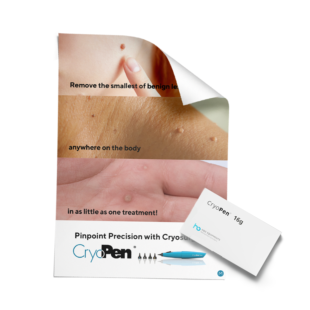 CryoPen® Poster (A3) with Cartridges