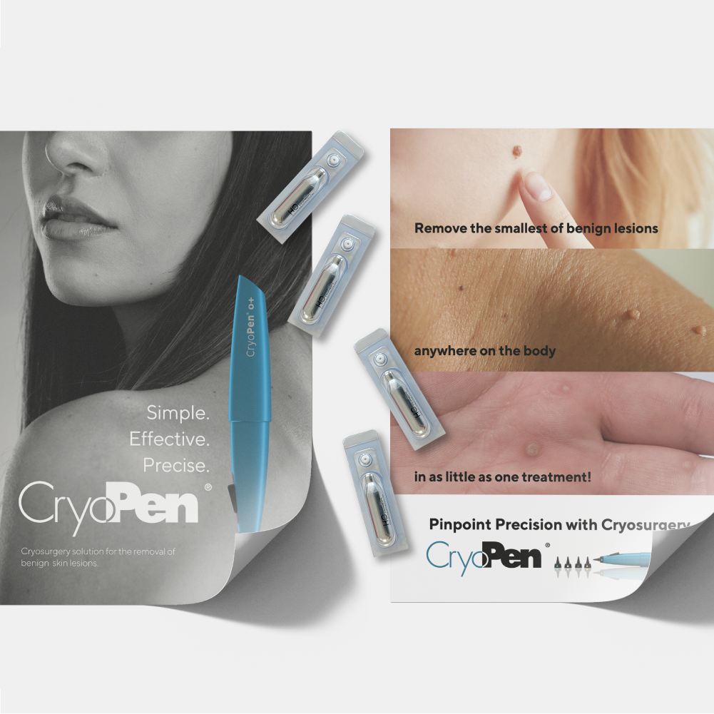 CryoPen® Poster (A3) with Cartridges
