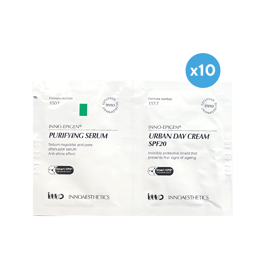 INNO-EPIGEN Serum and Urban Day Cream Duo Samples (10 pack)