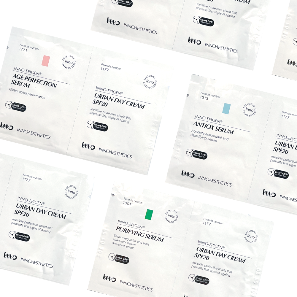 INNO-EPIGEN Serum and Urban Day Cream Duo Samples (10 pack)