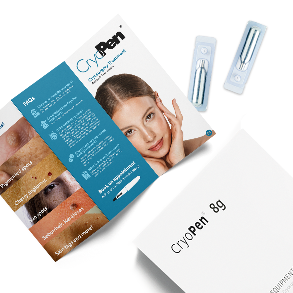 CryoPen® Treatment Flyers (100 pack) with Cartridges